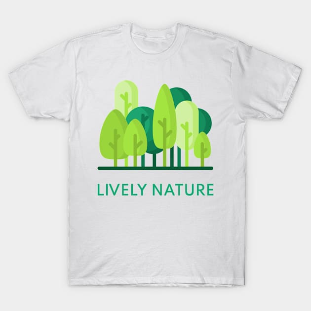 LIVELY NATURE FOREST T-Shirt by Lively Nature